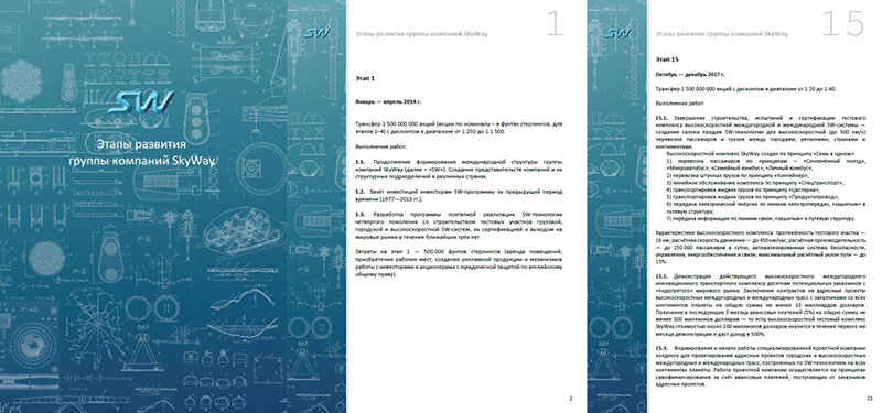 Этапы развития группы компаний SkyWay