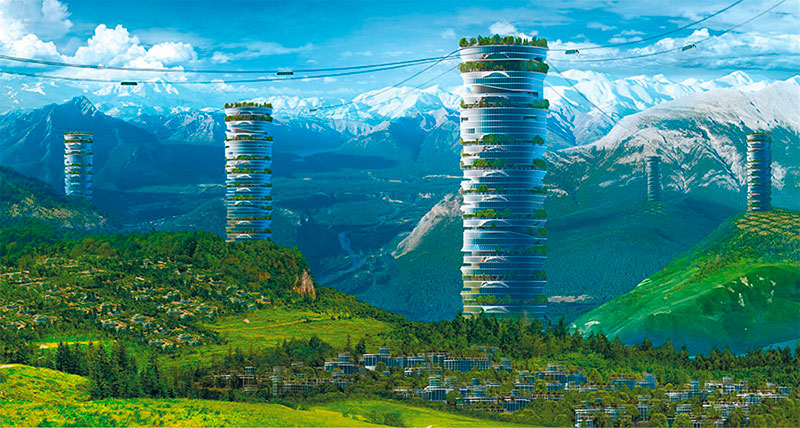 Линейный город SkyWay