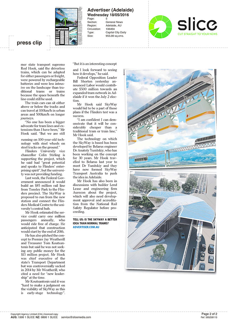 SkyWay в Австралии