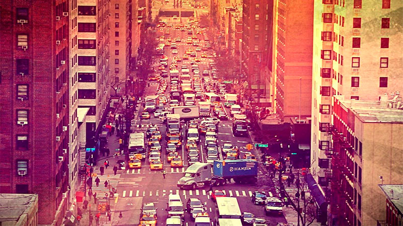 Нью-Йорк в час пик