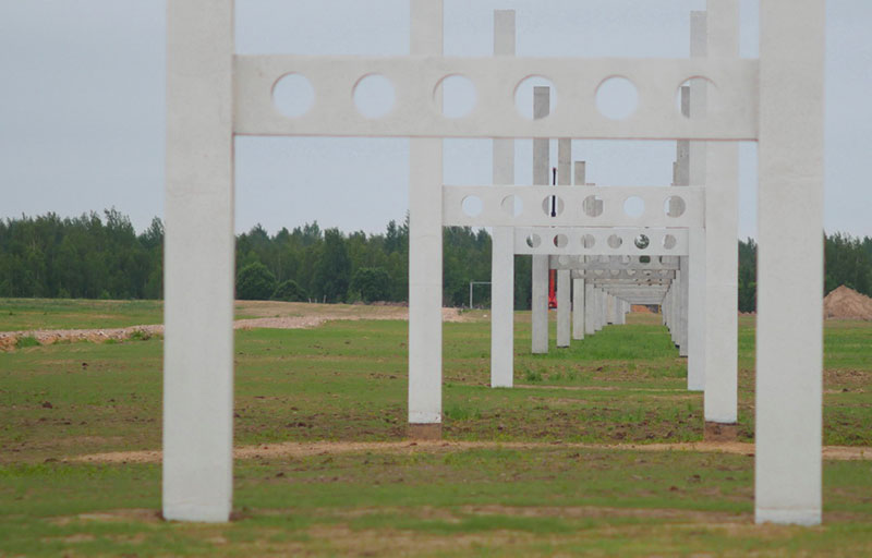 ЭкоТехноПарк SkyWay: промежуточные опоры