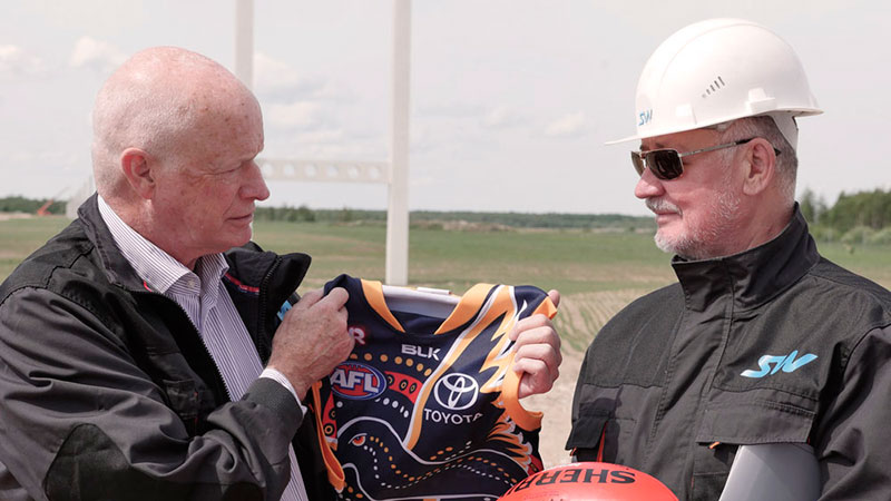 SkyWay - Австралийская делегация снова в Минске