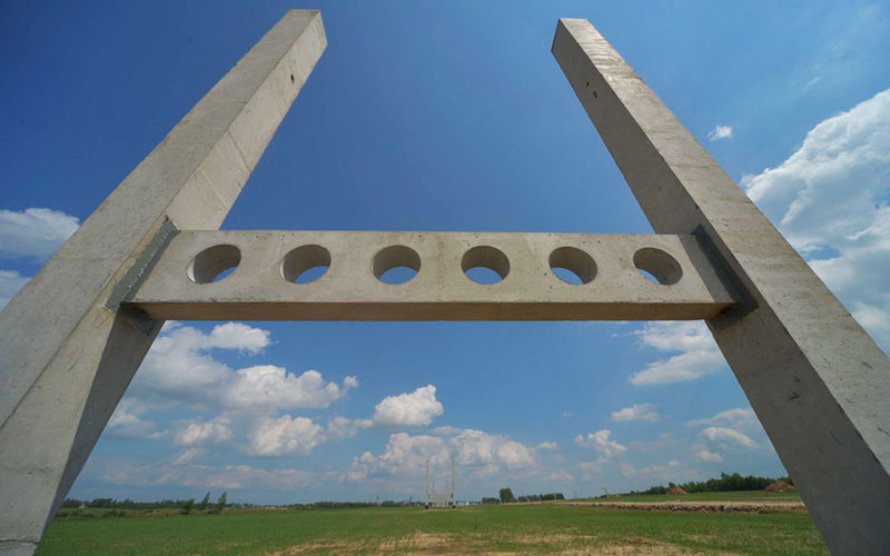 ЭкоТехноПарк SkyWay - промежуточные опоры