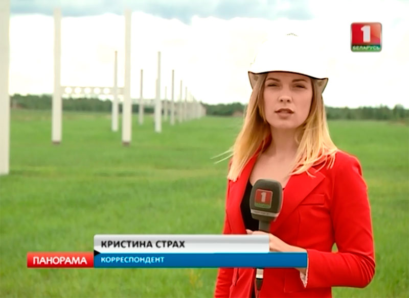 Телеканал Беларусь-1 о SkyWay