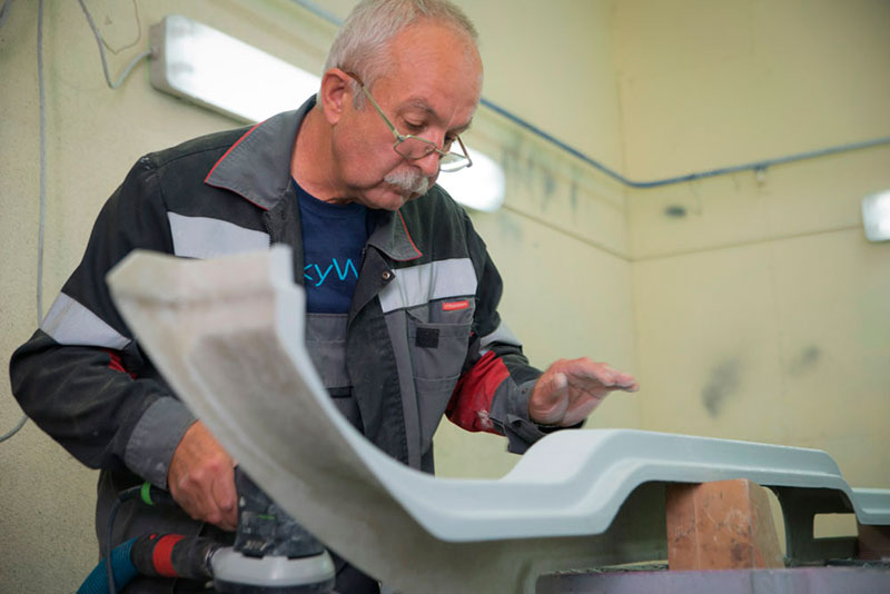 Юнибус и юнибайк SkyWay - финальные приготовления перед отгрузкой на выставку InnoTrans 2016 в Берлине