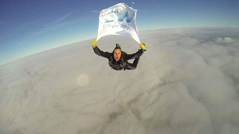 По словам Робертаса, в SkyWay его привлекает новизна, экологичность и бескрайние возможности проекта, а также самое главное - то, что этот транспорт действительно спасет планету: Нам дан шанс стать акционерами в грандиозном проекте. Я захотел сделать что-то такое, что может не каждый. Этим прыжком я хочу сказать всему миру, что SkyWay - это самый лучший, самый масштабный проект в мире, и что SkyWay будет не только на земле, но и на небе.