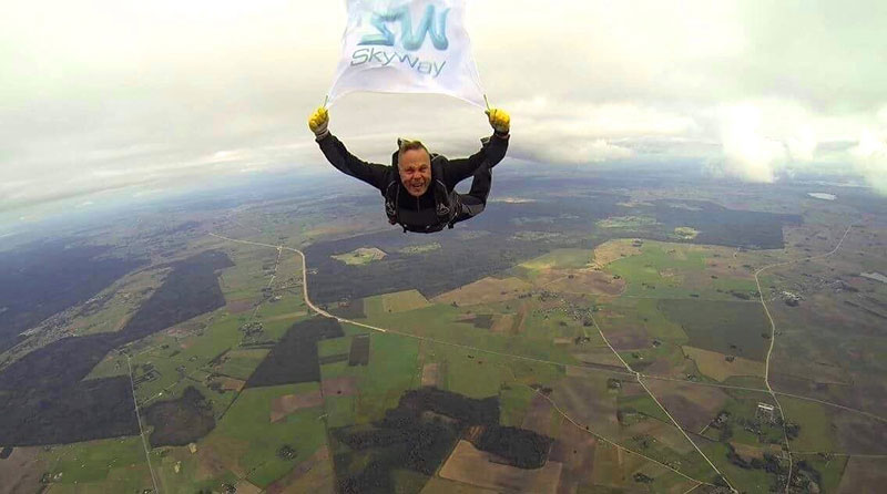 По словам Робертаса, в SkyWay его привлекает новизна, экологичность и бескрайние возможности проекта, а также самое главное - то, что этот транспорт действительно спасет планету: Нам дан шанс стать акционерами в грандиозном проекте. Я захотел сделать что-то такое, что может не каждый. Этим прыжком я хочу сказать всему миру, что SkyWay - это самый лучший, самый масштабный проект в мире, и что SkyWay будет не только на земле, но и на небе.