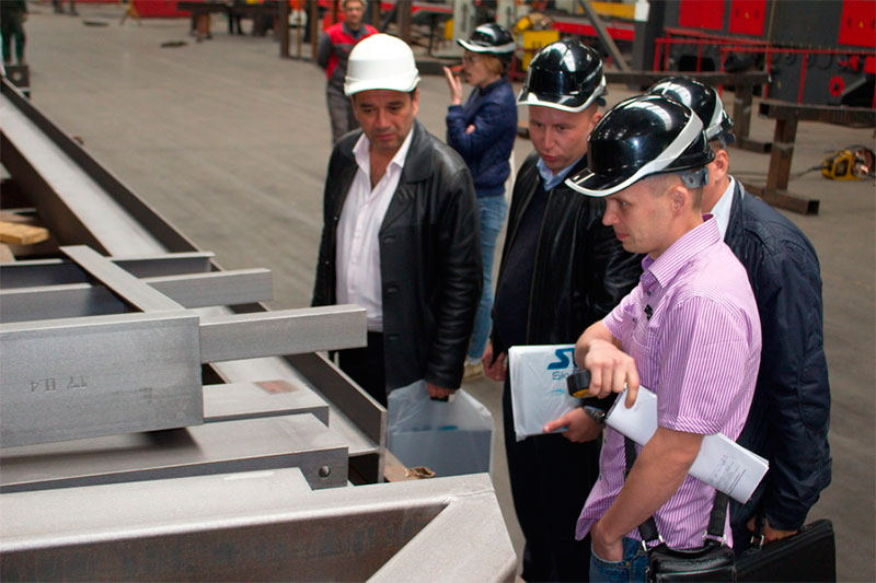 Сборочные узлы анкерных опор грузовой трассы SkyWay