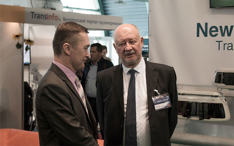 Анатолий Юницкий - подвижной состав SkyWay показан в Минске