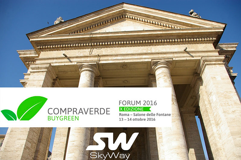 Представители SkyWay приняли участие в форуме Compraverde Buygreen Forum 2016