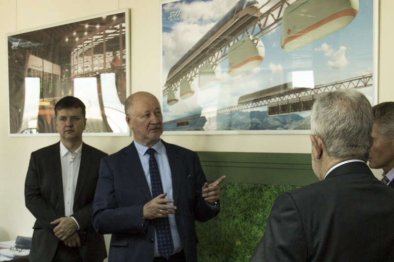 Международная делегация ознакомилась с достижениями SkyWay