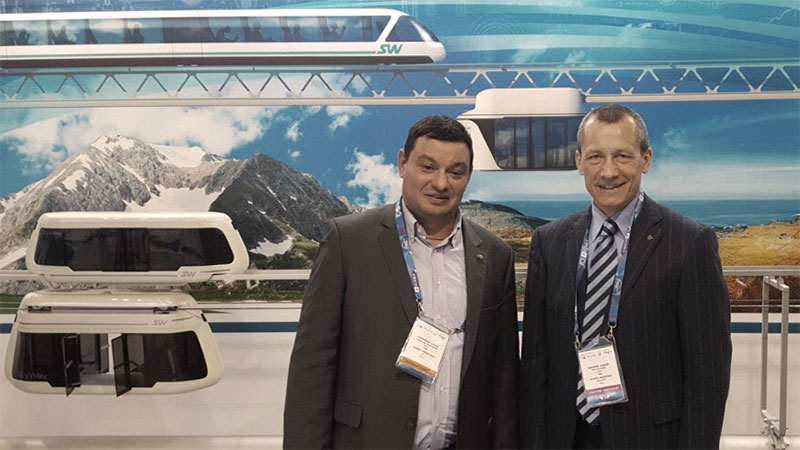 SkyWay на международной выставке Транспорт России