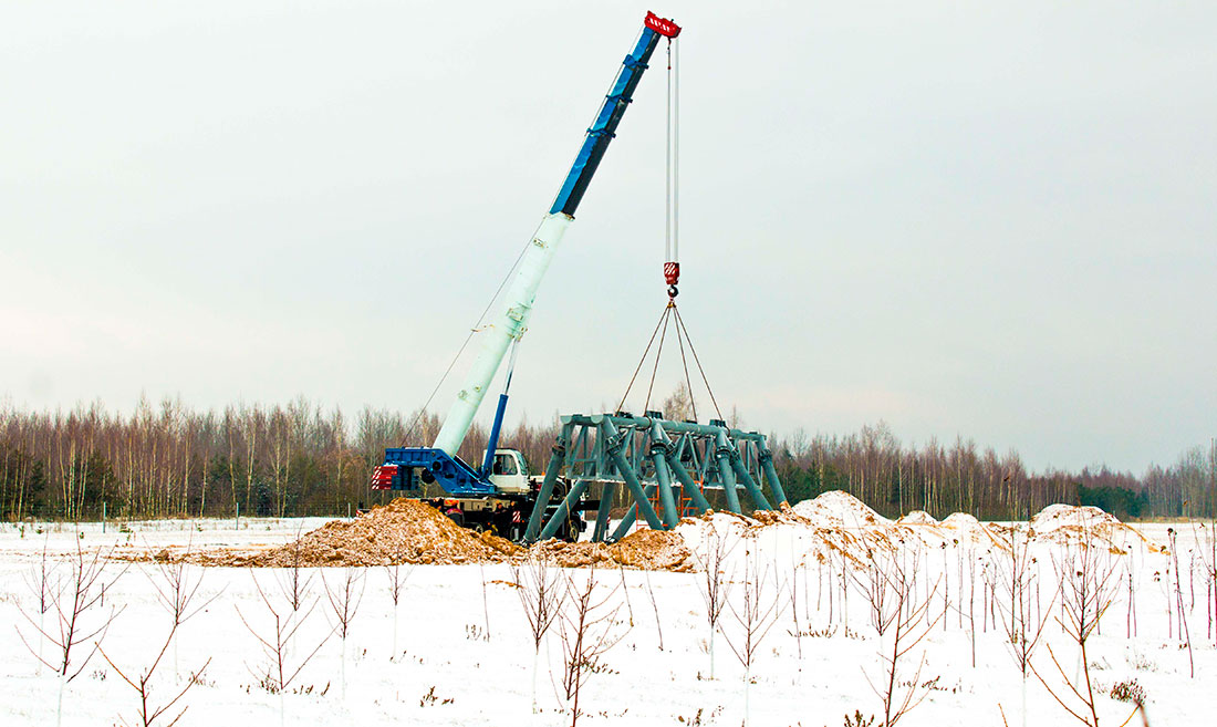 ЭкоТехноПарк SkyWay: продолжается строительство грузовой трассы