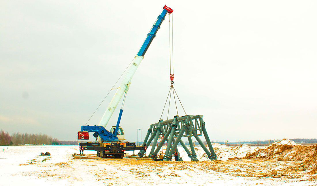 ЭкоТехноПарк SkyWay: продолжается строительство грузовой трассы