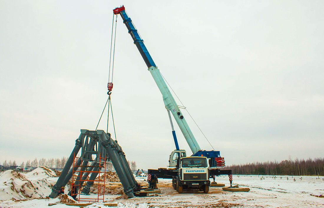 ЭкоТехноПарк SkyWay: продолжается строительство грузовой трассы