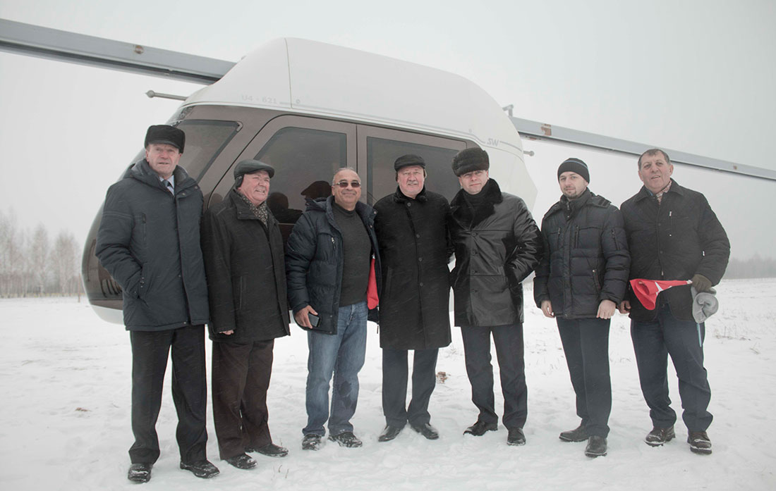 Представители Могилёва в ЭкоТехноПарке SkyWay