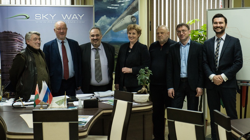 Офис проектной организации SkyWay посетила делегация Научно-образовательного Центра стандартизации, сертификации и обучения Система ФГАОУ ВО Санкт-Петербургского политехнического университета им. Петра Великого