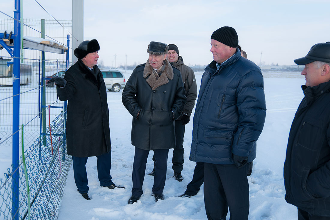 ЭкоТехноПарк SkyWay: визит делегации Академии Наук РБ
