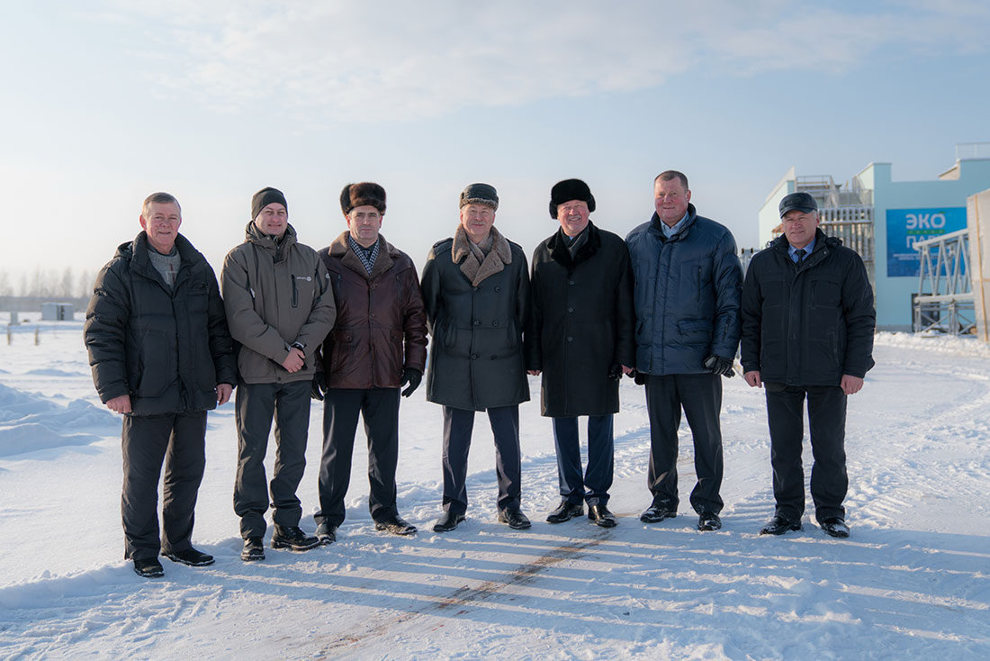 ЭкоТехноПарк SkyWay: визит делегации Академии Наук РБ