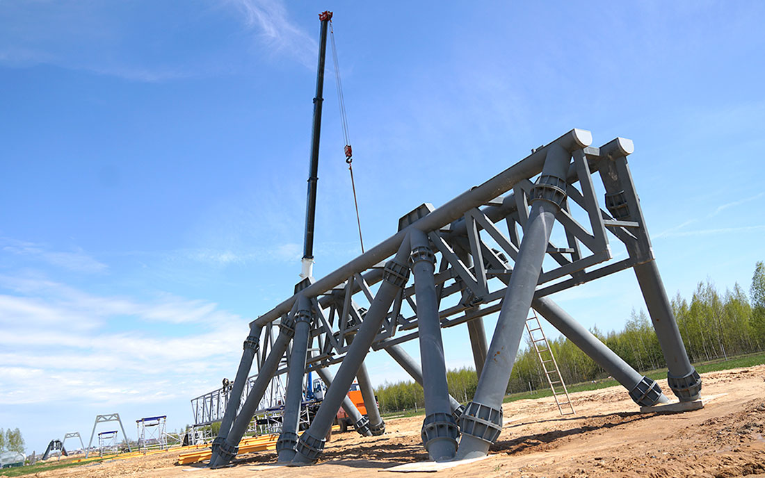 ЭкоТехноПарк SkyWay: строительство грузовой транспортной системы