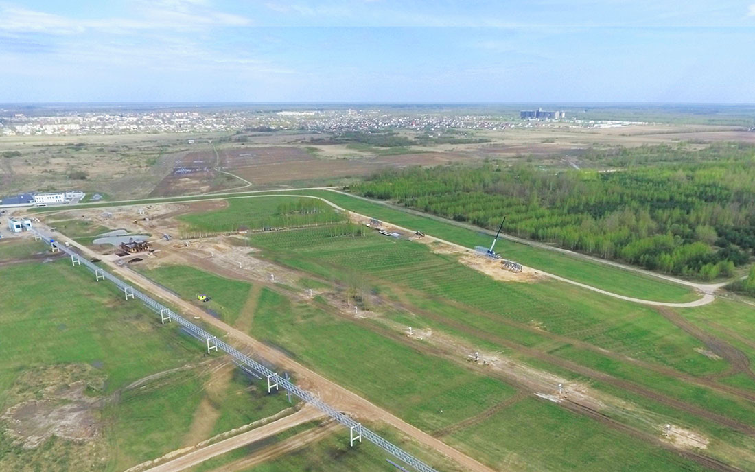 ЭкоТехноПарк SkyWay: строительство грузовой транспортной системы