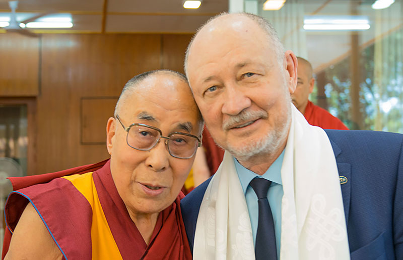 Anatoli Unitsky - Meeting with Dalai Lama