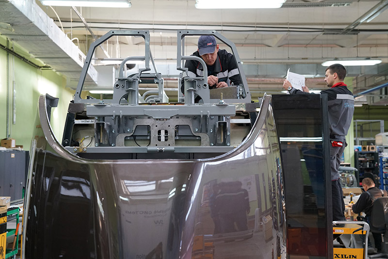 Новый трёхсекционный юникар