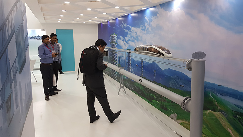 SkyWay на двенадцатой выставке IREE в Индии