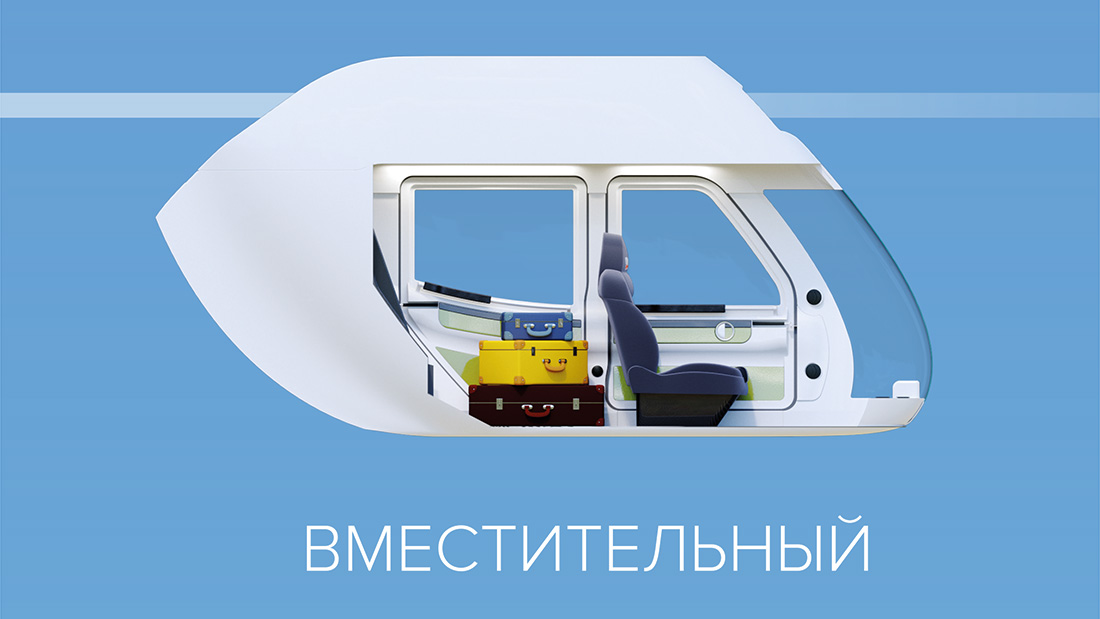 Варианты исполнения юнибайка: вместительный