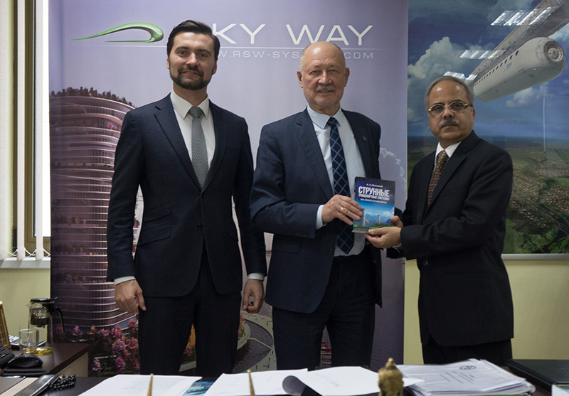 Офис ЗАО Струнные технологии посетил посол Республики Индия в Беларуси господин Саксена Панкадж