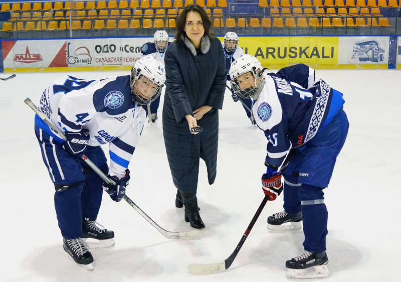 SkyWay и Динамо-Минск: встреча новых поколений транспорта и хоккея