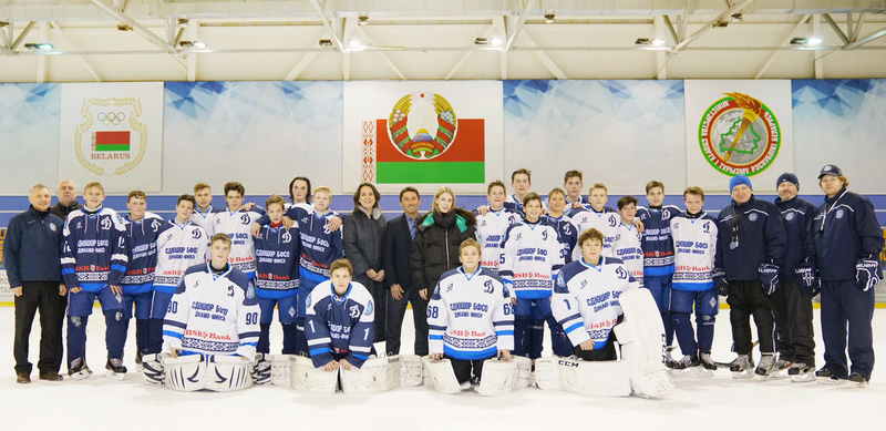 SkyWay и Динамо-Минск: встреча новых поколений транспорта и хоккея