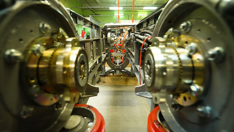 Свежие кадры из цехов опытно-экспериментального производства SkyWay