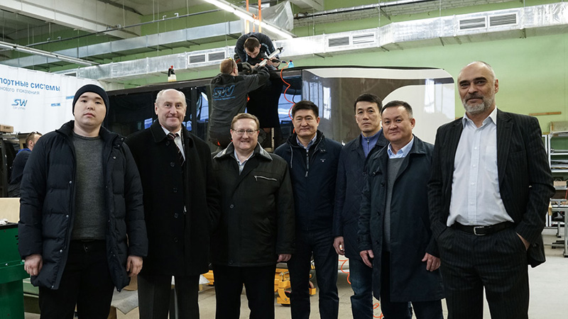Представительная делегация из Казахстана познакомилась со струнным транспортом