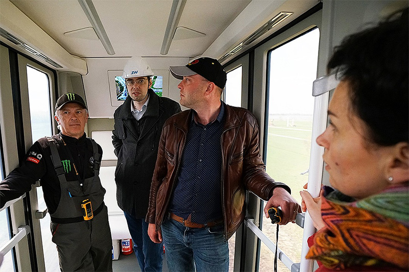 Комсомольская правда в Белоруссии: один день с создателями SkyWay