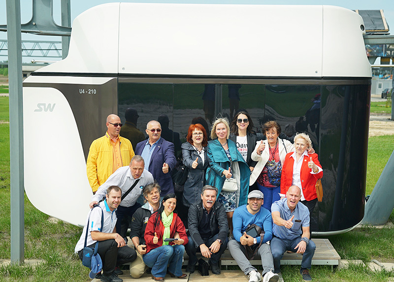 Инвесторы SkyWay увидели всё собственными глазами