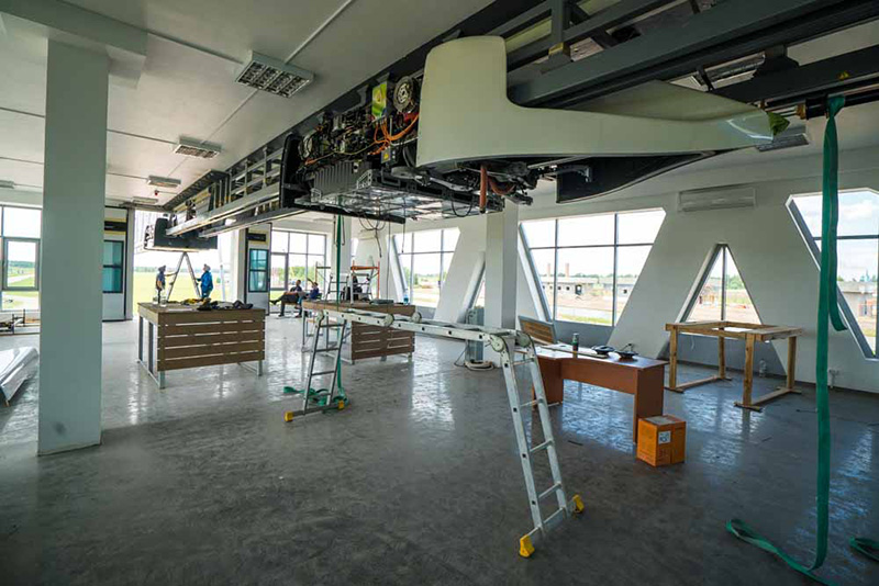 В ЭкоТехноПарке продолжаются испытания тяговых модулей бирельсового юнибуса U4-220