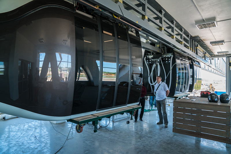 Юникар SkyWay прибыл в ЭкоТехноПарк