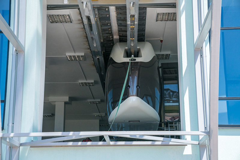 Юникар SkyWay прибыл в ЭкоТехноПарк