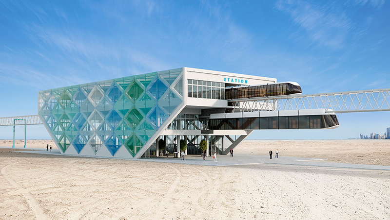 Анатолий Юницкий - Пассажирская станция SkyWay