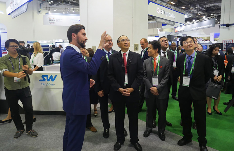 SkyWay на Международном транспортном конгрессе в Сингапуре