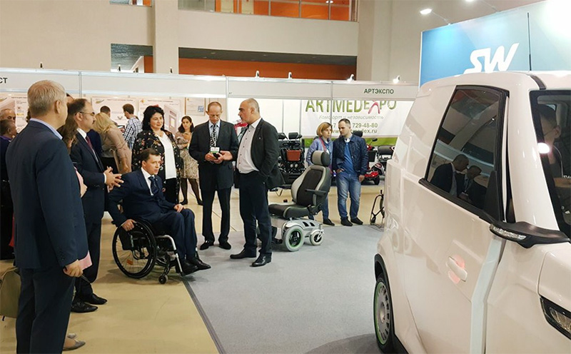 Экономичный, эргономичный и комфортный — Юнимобиль на выставке ИнваЭкспо-2018