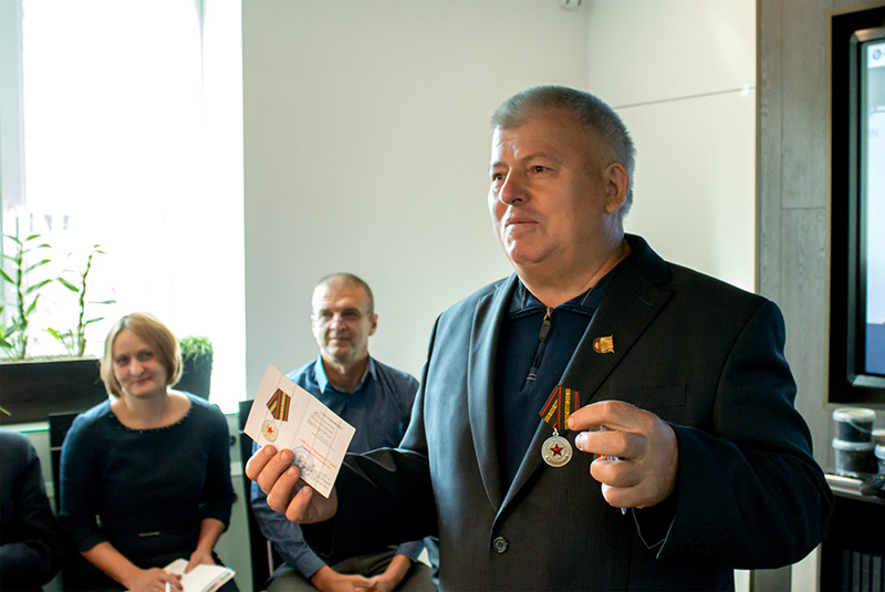 Анатолий Юницкий отмечен за выдающийся вклад в патриотическое воспитание молодёжи