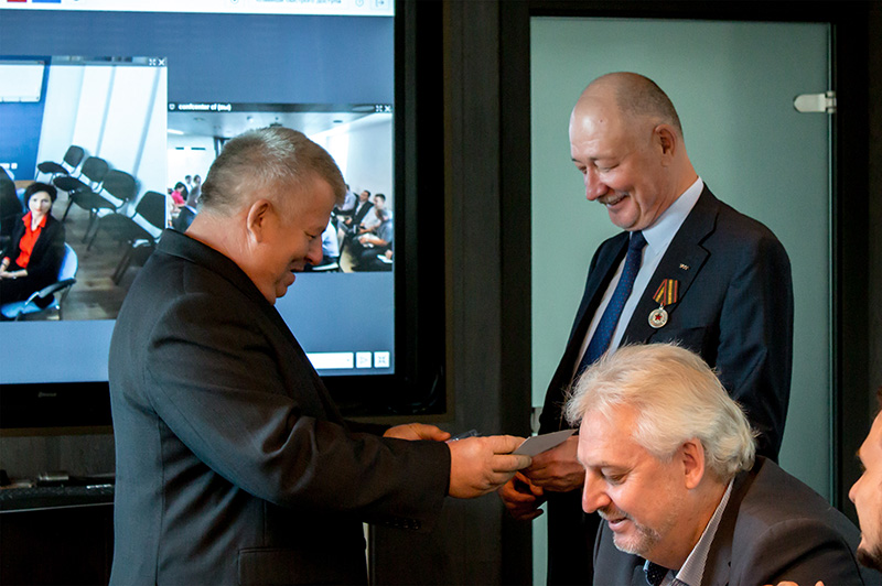 Анатолий Юницкий отмечен за выдающийся вклад в патриотическое воспитание молодёжи