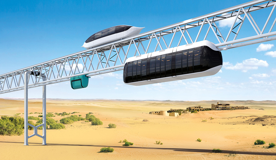 Анатолий Юницкий - Комплекс SkyWay три в одном: грузовой, городской и высокоскоростной междугородный