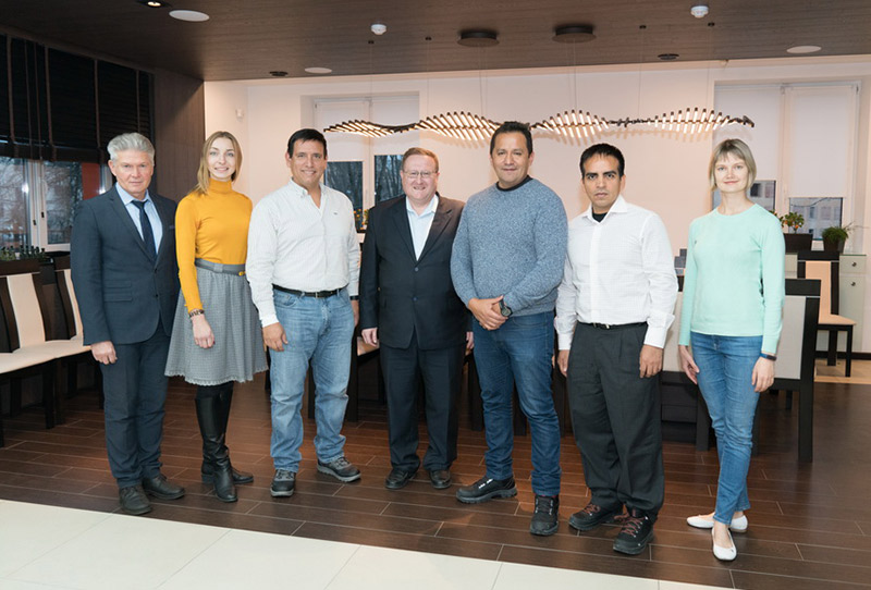 Проектную организацию SkyWay посетила делегация из Перу