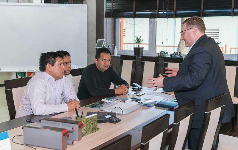 Проектную организацию SkyWay посетила делегация из Перу