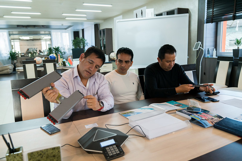 Проектную организацию SkyWay посетила делегация из Перу