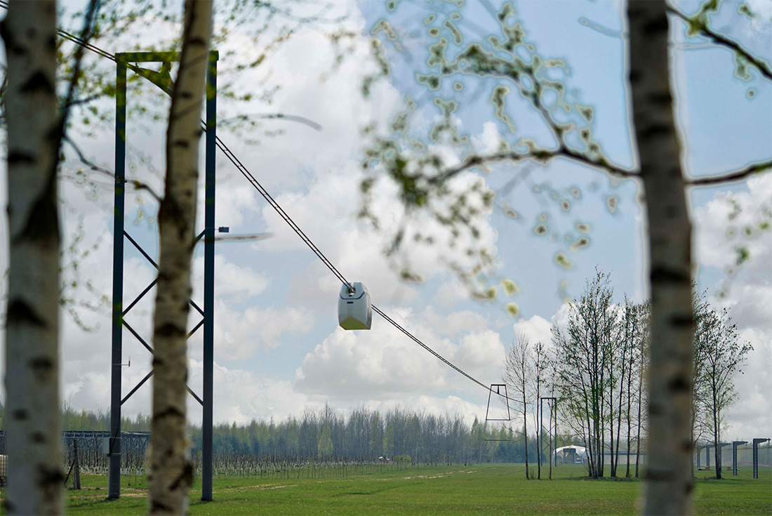 Продолжается тестирование новой модели юникара U4-431-01, который месяц назад поступил на испытания в ЭкоТехноПарк SkyWay