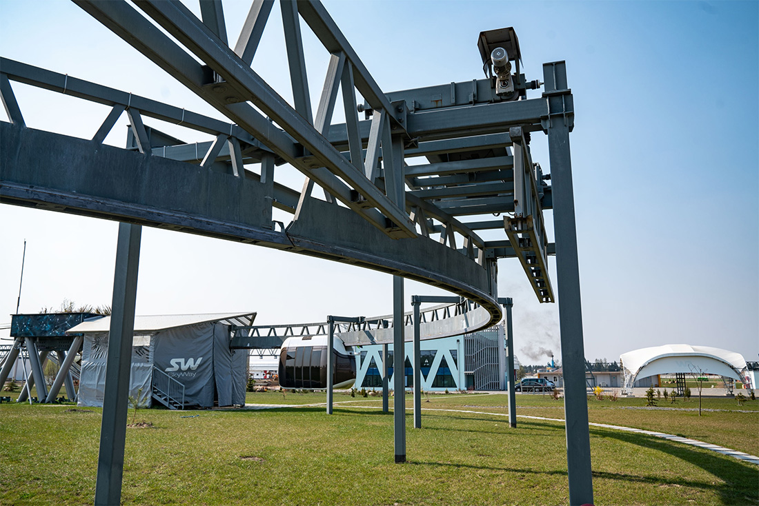 Продолжается тестирование новой модели юникара U4-431-01, который месяц назад поступил на испытания в ЭкоТехноПарк SkyWay